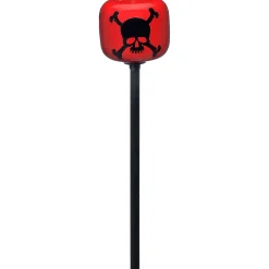 Danmar Percussion Red Skull Wood Ball Bass Drum Beater