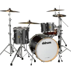 ddrum Dios 3-Piece Shell Pack Satin Black