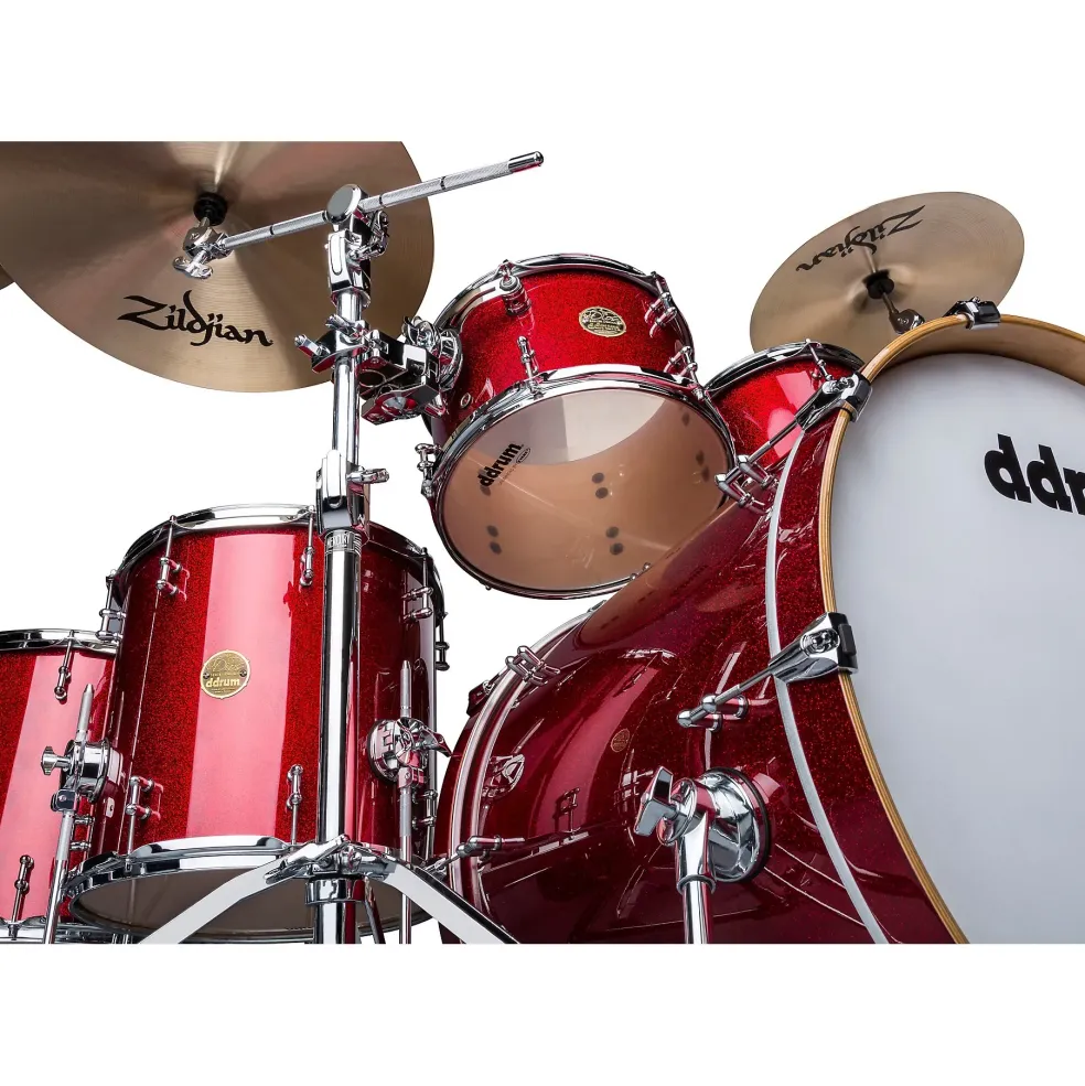 ddrum Dios 5-Piece Shell Pack Cherry Red Sparkle