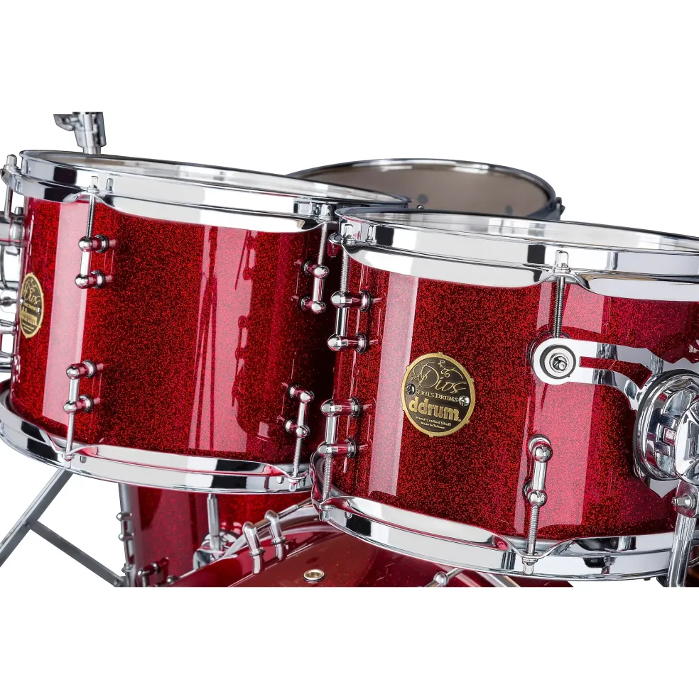 ddrum Dios 5-Piece Shell Pack Cherry Red Sparkle