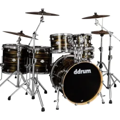 ddrum Dominion 6-Piece Shell Pack Brushed Olive Metallic