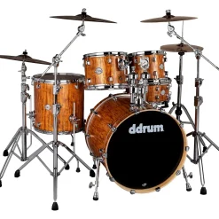 ddrum Dominion Series Birch 5-Piece Shell Pack Satin Bubinga