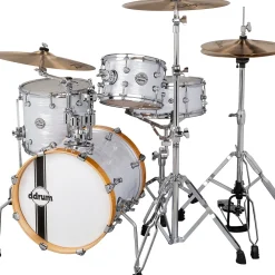 ddrum SE Flyer Pitstop 4-Piece Shell Pack White Pearl