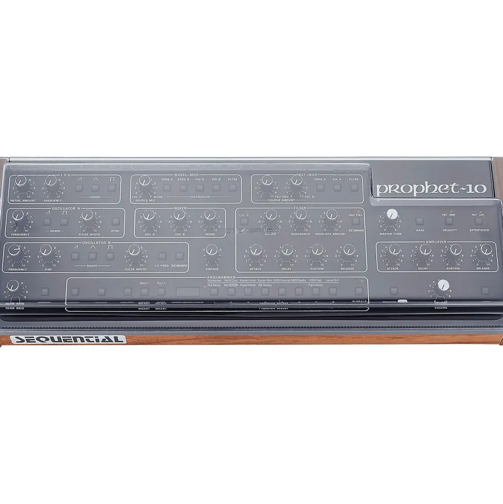 Decksaver Sequential Prophet 5 & 10 Desktop Cover