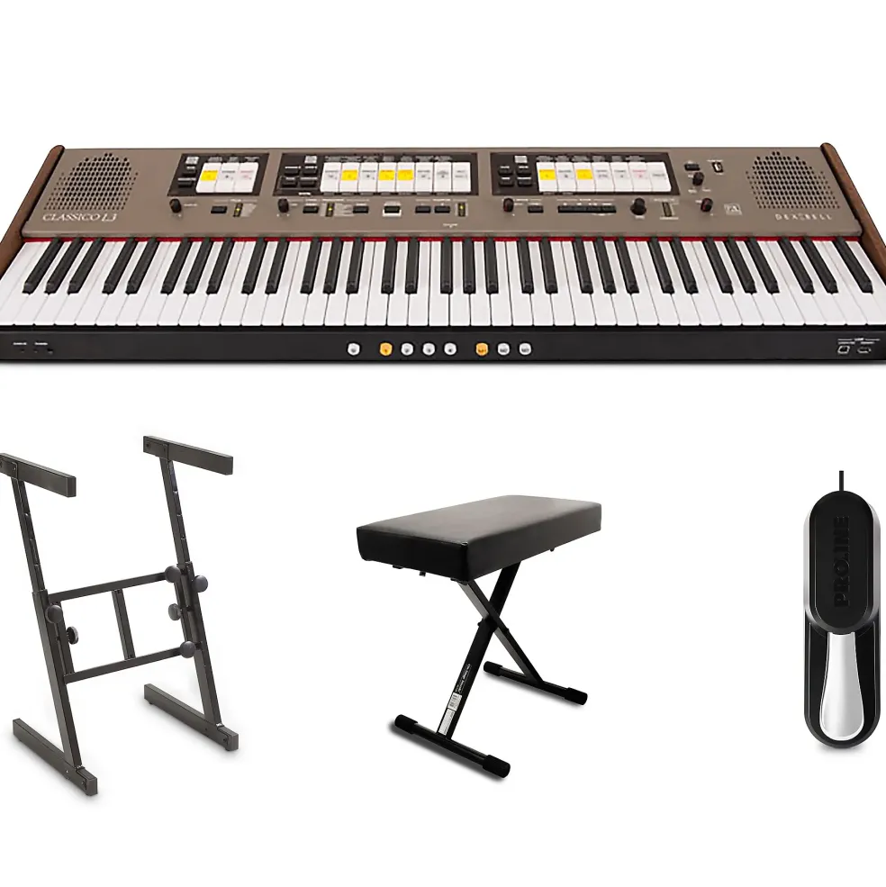 Dexibell CLASSICO L3 76-Key Portable Digital Organ Essentials Bundle
