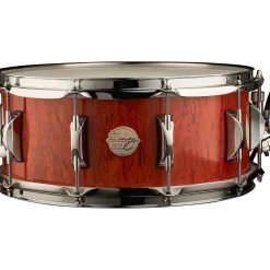 Doc Sweeney Drums Tear Drop Stave Bubinga Snare Drum 14 x 6 in.