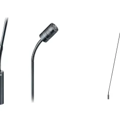 DPA Microphones 4011 Cardioid Mic, Black, XLR, 122 cm (48 in) Boom, Top and Bottom Gooseneck