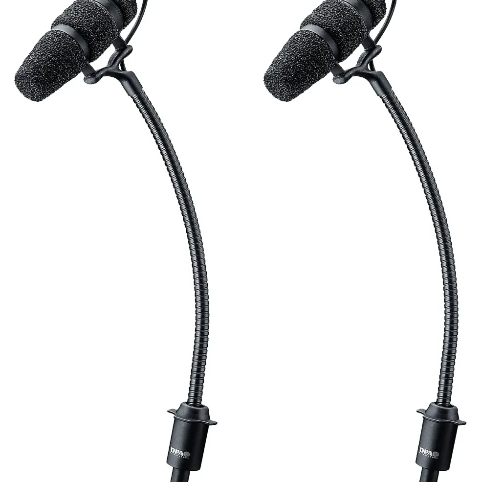 DPA Microphones 4099 CORE Stereo Instrument Microphone Set with Piano Mounting Clips