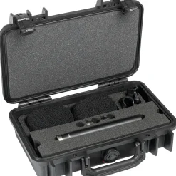 DPA Microphones d:dicate ST4006A Stereo Pair with Two 4006A with Clips and Windscreen in Peli Case