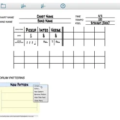 Drum Chart Builder Drum Chart Builder 2 Year Subscription