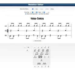 Drum Chart Builder Drum Chart Builder 2 Year Subscription