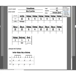 Drum Chart Builder Drum Chart Builder 2 Year Subscription