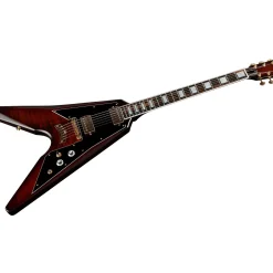Dunable Guitars Asteroid Electric Guitar Flame Top Amber Burst