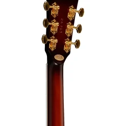 Dunable Guitars Asteroid Electric Guitar Flame Top Amber Burst