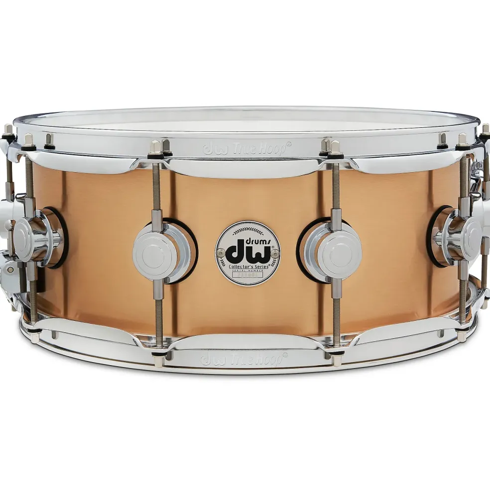 DW Collector's Series 3 mm Brushed Bronze Snare Drum 14 x 5.5 in.