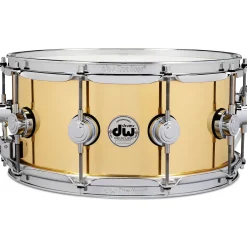 DW Collector's Series Brass Snare Drum 14 x 6.5 in. Polished