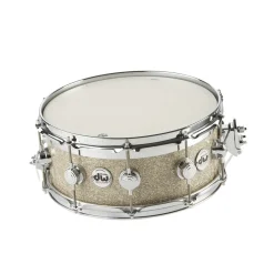 DW Collector's Series FinishPly Top Edge Snare Drum Broken Glass 14x6