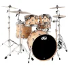 DW Collector's Series Lacquer Custom Oak 4-Piece Shell Pack Natural Hard Satin
