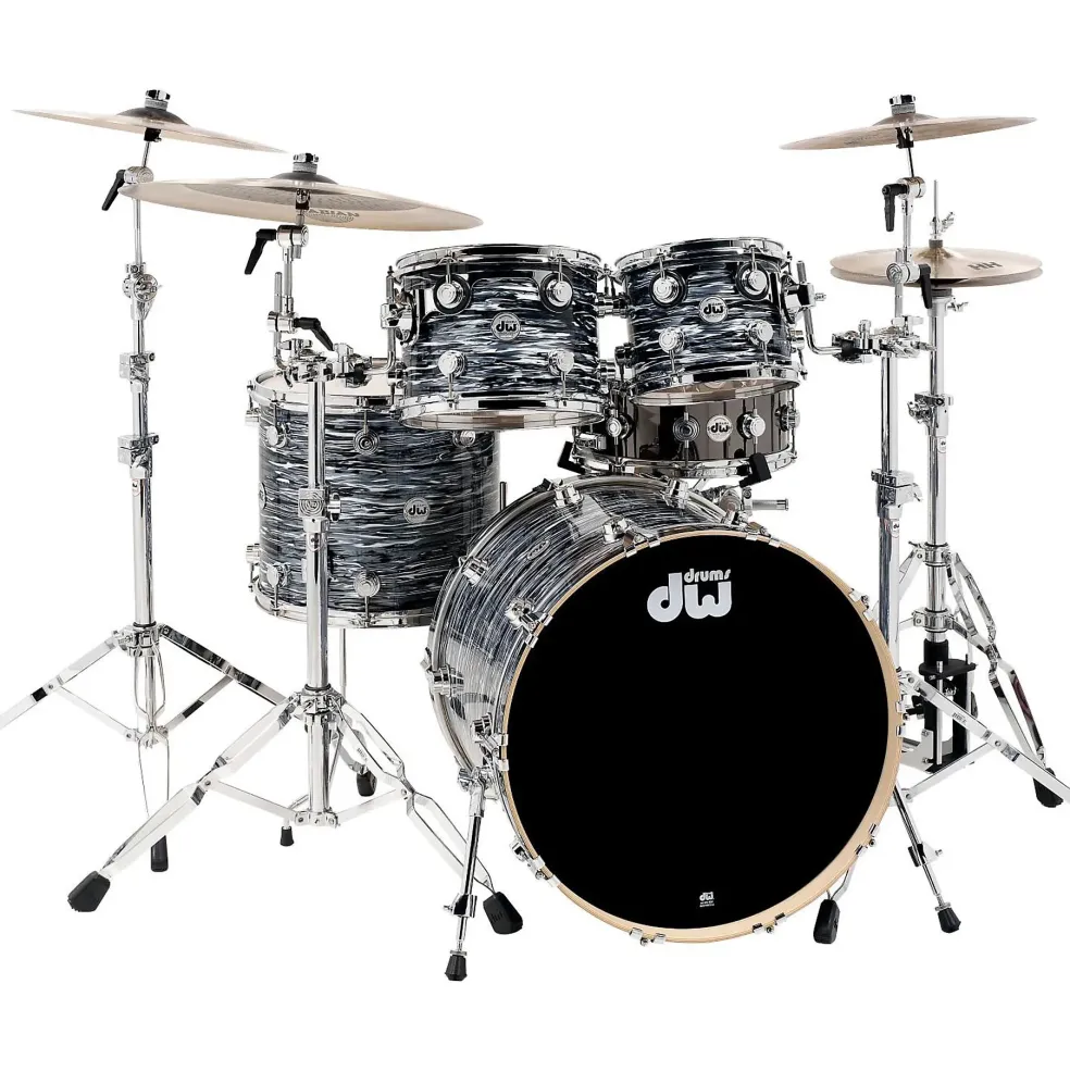 DW Collectors Series 4-Piece SSC Maple Shell Pack With Chrome Hardware Rose Copper