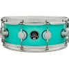 DW Collector's Series Santa Monica Snare Drum With Satin Chrome Hardware 14 x 5 in. Sea Foam Green
