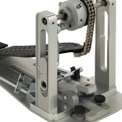 DW Colorboard Machined Chain Drive Double Bass Drum Pedal With Graphite Footboard