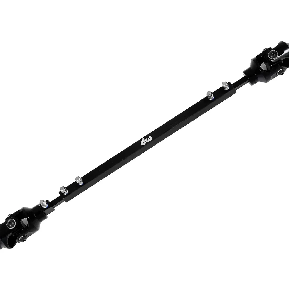 DW Colorboard Machined Direct Drive Double Bass Drum Pedal With Cobalt Footboard