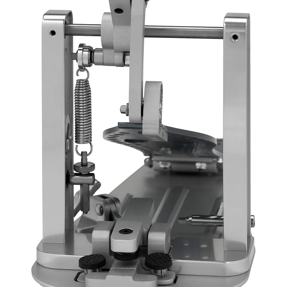 DW Colorboard Machined Direct Drive Single Bass Drum Pedal With Gun Metal Footboard