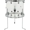 DW Design Series Acrylic Floor Tom With Chrome Hardware 18 x 16 in. Clear