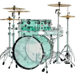 DW Design Series Acrylic 4-Piece Shell Pack Sea Glass