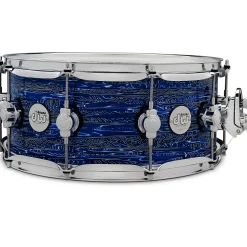 DW Design Series Maple Snare Drum - Royal Strata Finish Ply 14 x 6 in.