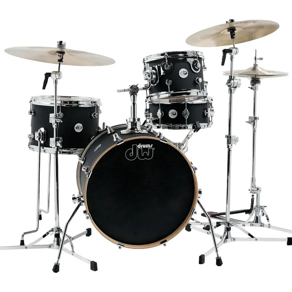 DW Design Series Mini-Pro 4-Piece Shell Pack Satin Black