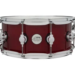 DW Design Series Snare Drum 14 x 6 in. Cherry Stain