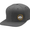DW MFG Hat, Snapback,Gray w/ Yellow Logo