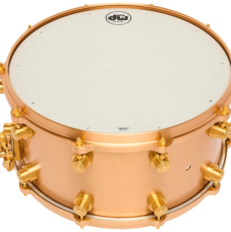 DW MFG True Cast Bronze Snare Drum 14 x 7 in.