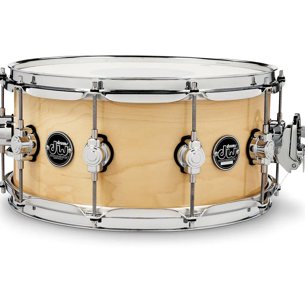 DW Performance Series Snare Drum 14 x 6.5 in. Natural Lacquer
