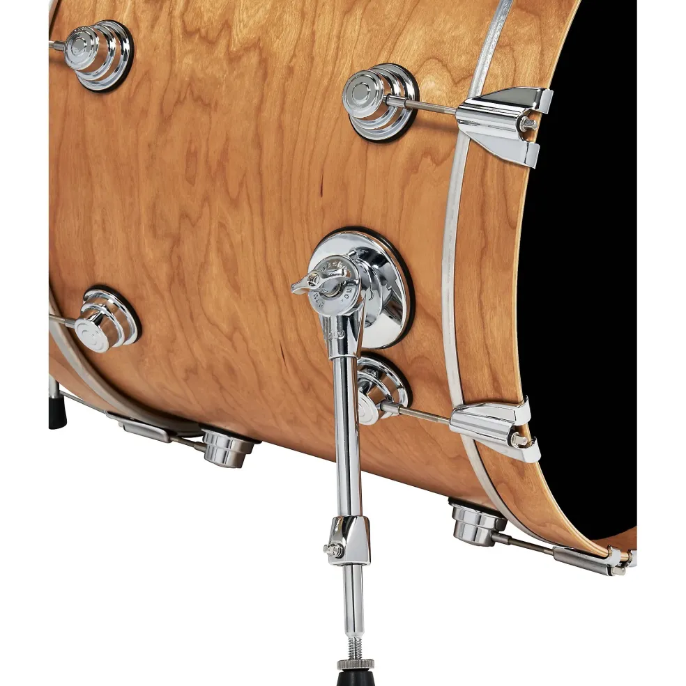 DW 6-Piece Collector's Series Santa Monica Shell Pack With Chrome Hardware Butterscotch