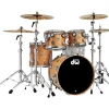 DW 4-Piece Collectors Series Cherry Shell Pack With Chrome Hardware Satin Natural