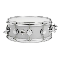 DW Thin Aluminum Snare Drum 14 x 5.5 in. Chrome Hardware