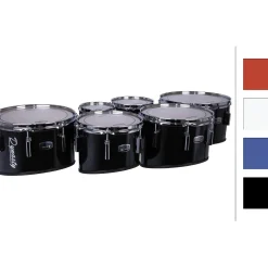 Dynasty Marching Tenor Drums Quad Black 8