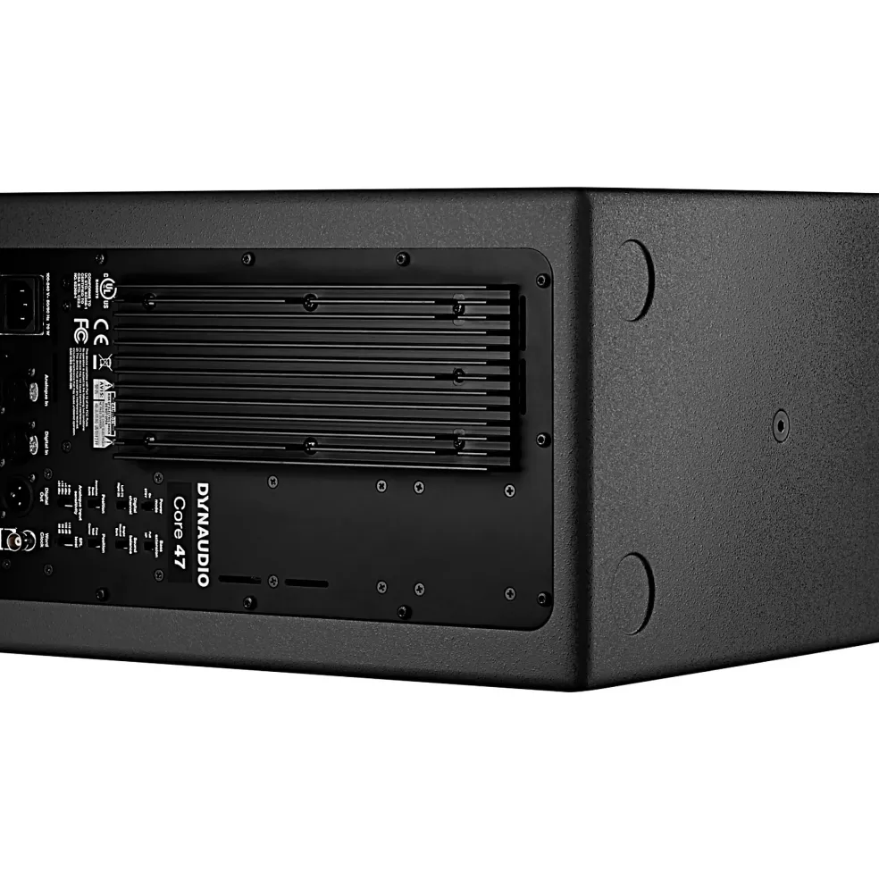 Dynaudio Core-47 7" 3-way Powered Studio Monitor - Dark Grey (Each) Left