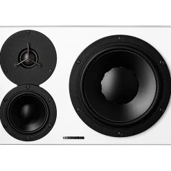 Dynaudio LYD 48 3-Way Powered Studio Monitor (Each), White Left