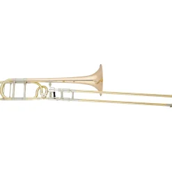 Eastman ETB828 Professional Series F-Attachment Trombone Lacquer Gold Brass Bell