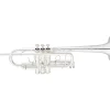 Eastman ETR530S Advanced Series Trumpet Silver Yellow Brass Bell