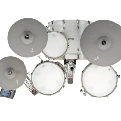 EFNOTE 7 Acoustic Designed Electronic Drum Set White Sparkle