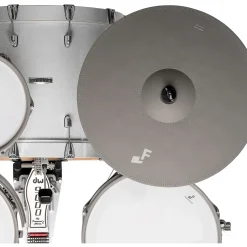 EFNOTE 7 Acoustic Designed Electronic Drum Set White Sparkle
