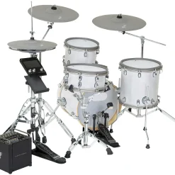 EFNOTE PRO 500 Standard Electronic Drum Kit White Sparkle