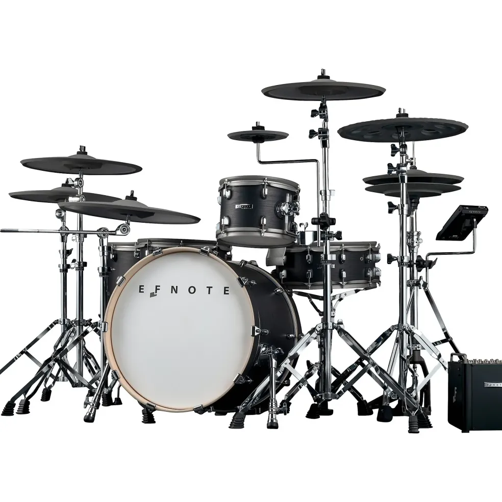 EFNOTE PRO 703X Special Electronic Drum Kit Black Oak Wrap
