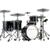 EFNOTE 5X Acoustic Designed Electronic Drum Set Black Oak Wrap