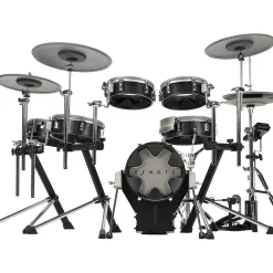EFNOTE 3X Acoustic Designed Electronic Drum Set Black Oak Wrap
