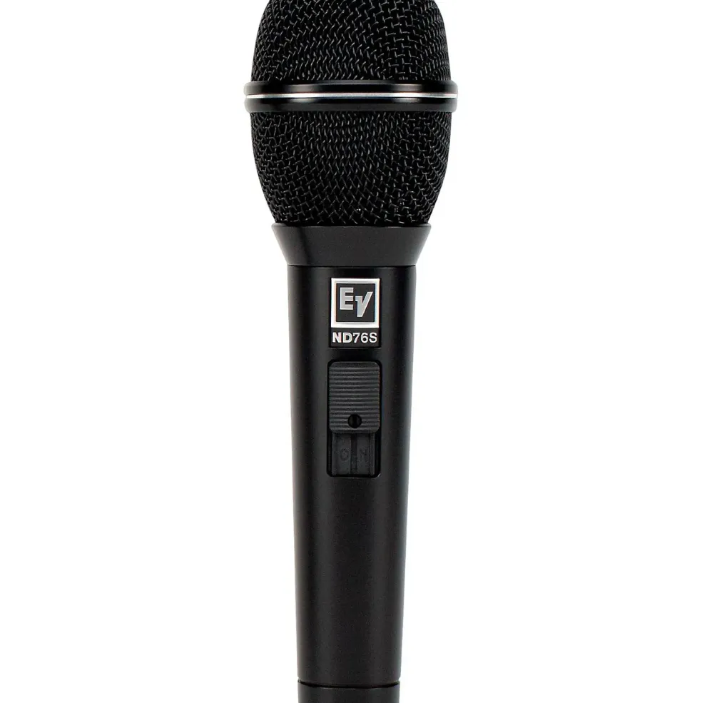 Electro-Voice ND76S Dynamic Cardioid Vocal Microphone With On/Off Switch